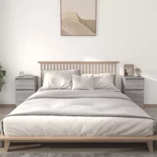   vidaXL 2 db szürke sonoma színű éjjeliszekrény 40 x 35 x 70 cm