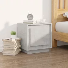   vidaXL betonszürke szerelt fa éjjeliszekrény 44 x 35 x 45 cm