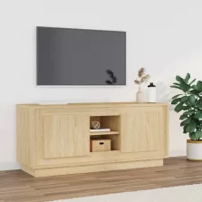   vidaXL sonoma tölgyszínű szerelt fa TV-szekrény 102x35x45 cm