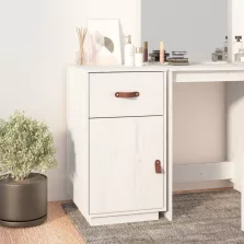   vidaXL fehér tömör fenyőfa íróasztalszekrény 40x50x75 cm