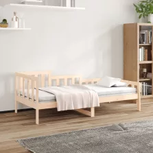   vidaXL tömör fenyőfa kanapéágy matrac nélkül 80 x 200 cm