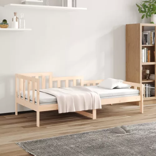 vidaXL tömör fenyőfa kanapéágy matrac nélkül 80 x 200 cm