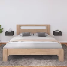   vidaXL 2 db szürke falra szerelhető éjjeliszekrény 40 x 29,5 x 22 cm