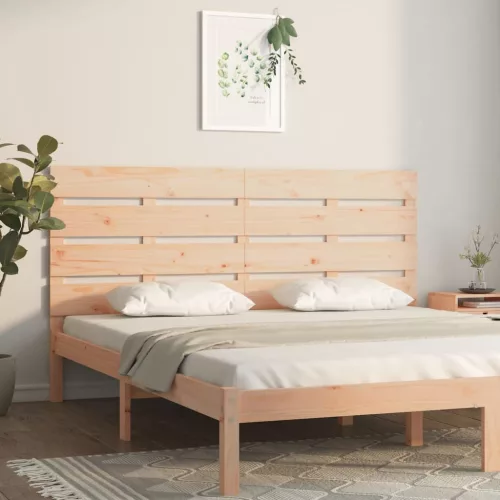 vidaXL tömör fenyőfa fejtámla 140 x 3 x 80 cm