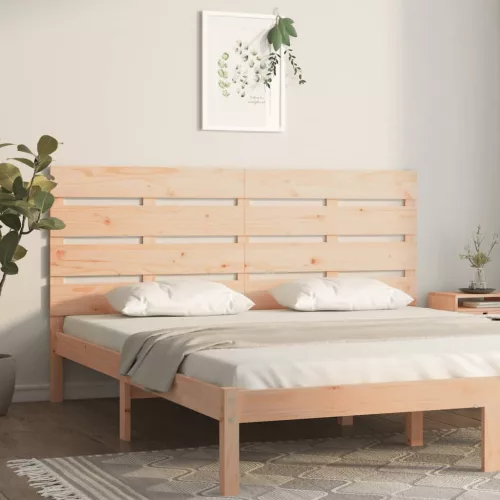 vidaXL tömör fenyőfa fejtámla 200 x 3 x 80 cm
