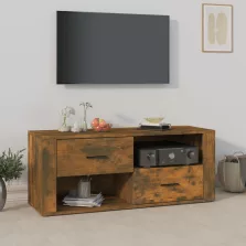   vidaXL füstös tölgy színű szerelt fa TV-szekrény 100 x 35 x 40 cm