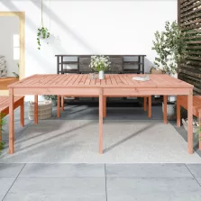   vidaXL tömör duglászfenyő kerti asztal 203,5 x 100 x 76 cm