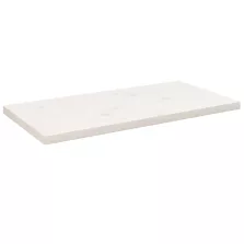   vidaXL fehér tömör fenyőfa téglalap alakú asztallap 80 x 40 x 2,5 cm