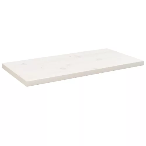 vidaXL fehér tömör fenyőfa téglalap alakú asztallap 80 x 40 x 2,5 cm