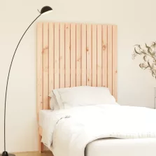 vidaXL tömör fenyőfa fali fejtámla 95,5x3x110 cm