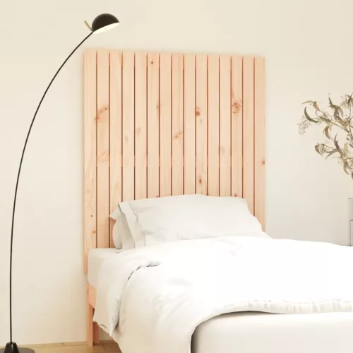 vidaXL tömör fenyőfa fali fejtámla 95,5x3x110 cm