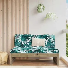   vidaXL tömör impregnált fenyőfa középső kanapé 120 x 80 cm
