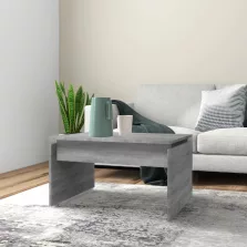   vidaXL szürke sonoma szerelt fa dohányzóasztal 68x50x38 cm