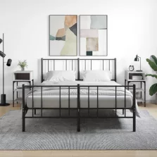   vidaXL 2 db szürke sonoma színű szerelt fa éjjeliszekrény 35x34,5x70cm