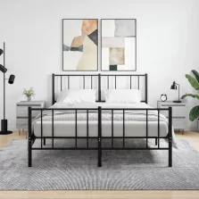   vidaXL 2 db szürke sonoma színű éjjeliszekrény 40 x 35 x 50 cm