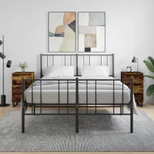   vidaXL 2 db füstös tölgy színű szerelt fa éjjeliszekrény 40x35x69 cm