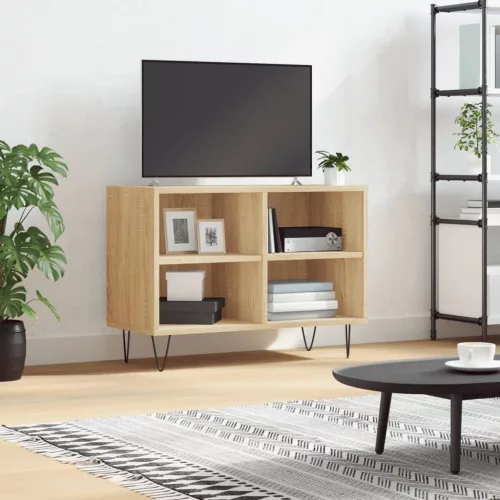 vidaXL sonoma tölgy színű szerelt fa TV-szekrény 69,5x30x50 cm