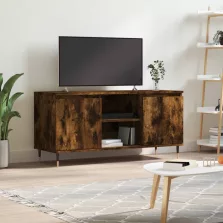   vidaXL füstös tölgy színű szerelt fa TV-szekrény 104x35x50 cm