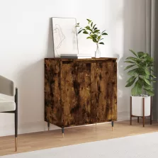  vidaXL füstös tölgy színű szerelt fa tálalószekrény 60 x 35 x 70 cm