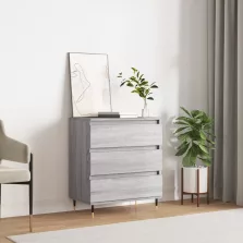   vidaXL szürke sonoma színű szerelt fa tálalószekrény 60 x 35 x 70 cm