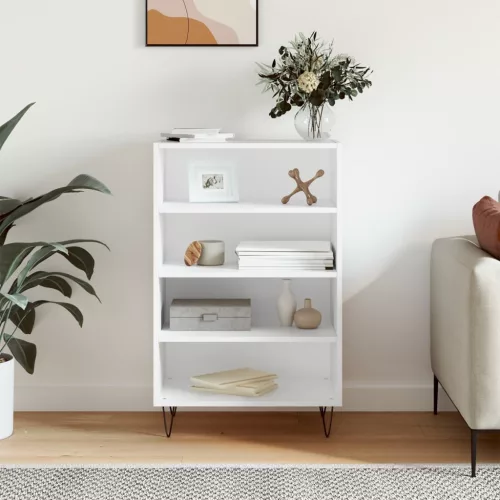 vidaXL fehér szerelt fa magasszekrény 57 x 35 x 90 cm