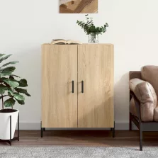   vidaXL sonoma tölgy színű szerelt fa tálalószekrény 69,5 x 34 x 90 cm