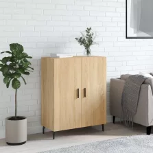   vidaXL sonoma tölgy színű szerelt fa tálalószekrény 69,5 x 34 x 90 cm