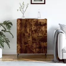   vidaXL füstös tölgy színű szerelt fa tálalószekrény 69,5 x 34 x 90 cm