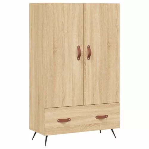 vidaXL sonoma tölgy színű szerelt fa magasszekrény 69,5 x 31 x 115 cm