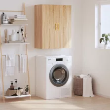 vidaXL sonoma színű fali szekrény 69,5x34x90 cm