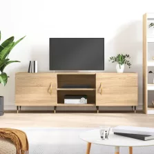   vidaXL sonoma tölgyszínű szerelt fa TV-szekrény 150x30x50 cm