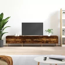   vidaXL füstös tölgy színű szerelt fa TV-szekrény 150 x 36 x 50 cm