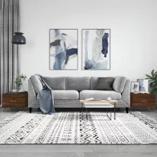   vidaXL 2 db barna tölgy szerelt fa dohányzóasztal 50 x 50 x 40 cm