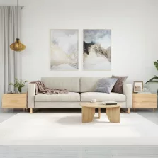   vidaXL 2 db sonoma tölgy szerelt fa dohányzóasztal 50 x 50 x 40 cm