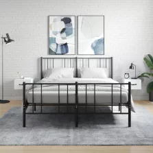   vidaXL 2 db fehér falra szerelhető éjjeliszekrény 35x35x20 cm
