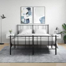   vidaXL 2 db fehér falra szerelhető éjjeliszekrény 35x35x20 cm