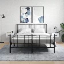   vidaXL 2 db magasfényű fehér fali éjjeliszekrény 35x35x20 cm