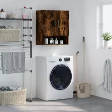   vidaXL füstös tölgy színű szerelt fa fali szekrény 60 x 31 x 70 cm