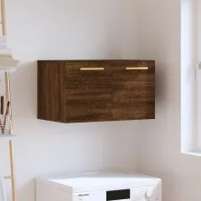   vidaXL barna tölgyszínű szerelt fa faliszekrény 60 x 36,5 x 35 cm