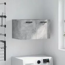   vidaXL betonszürke szerelt fa faliszekrény 60 x 36,5 x 35 cm