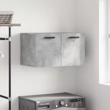   vidaXL betonszürke szerelt fa faliszekrény 60 x 36,5 x 35 cm