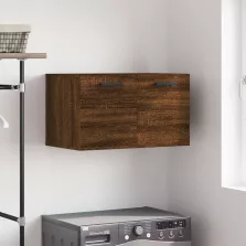   vidaXL barna tölgyszínű szerelt fa faliszekrény 60 x 36,5 x 35 cm