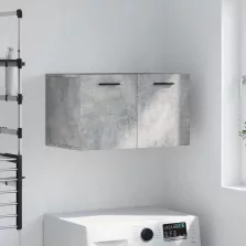   vidaXL betonszürke szerelt fa faliszekrény 60 x 36,5 x 35 cm