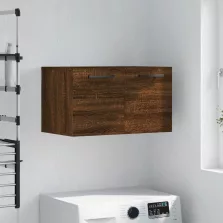   vidaXL barna tölgyszínű szerelt fa faliszekrény 60 x 36,5 x 35 cm
