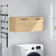   vidaXL sonoma tölgy színű szerelt fa faliszekrény 80 x 36,5 x 35 cm