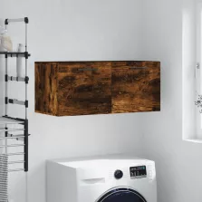   vidaXL füstös tölgy színű szerelt fa faliszekrény 80 x 36,5 x 35 cm