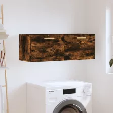   vidaXL füstös tölgy színű szerelt fa faliszekrény 100 x 36,5 x 35 cm