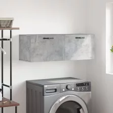   vidaXL betonszürke szerelt fa faliszekrény 100 x 36,5 x 35 cm