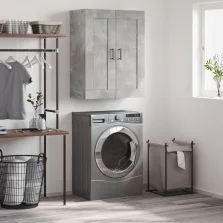   vidaXL betonszürke szerelt fa fali szekrény 69,5 x 34 x 90 cm