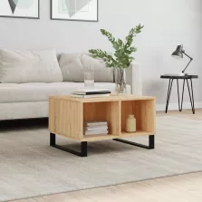   vidaXL sonoma tölgy színű szerelt fa dohányzóasztal 60 x 50 x 36,5 cm
